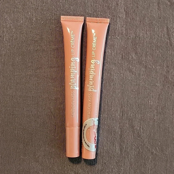 (2) Revlon Kiss Plumping Lip Creme-500 Cashmere Crème - Picture 1 of 2